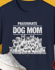 Dog Mom Series, Volume 8, Unisex T-Shirt-Navy, Design by Dog Gang