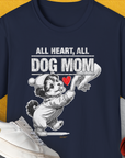 Dog Mom Series, Volume 9, Unisex T-Shirt-Navy. A dog-themed Design from Dog Gang