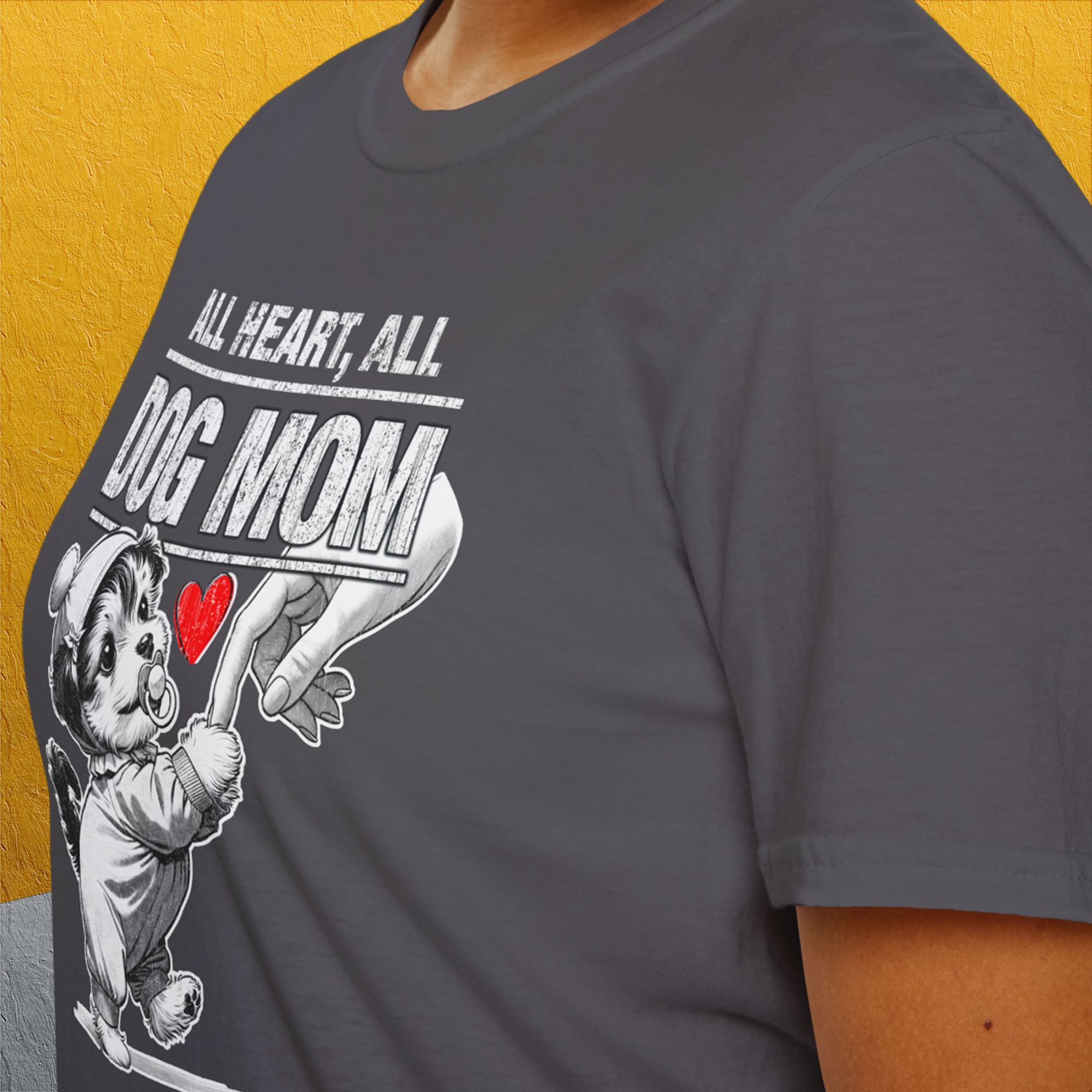 Dog Mom Series, Volume 9, Unisex T-Shirt-, Design by Dog Gang