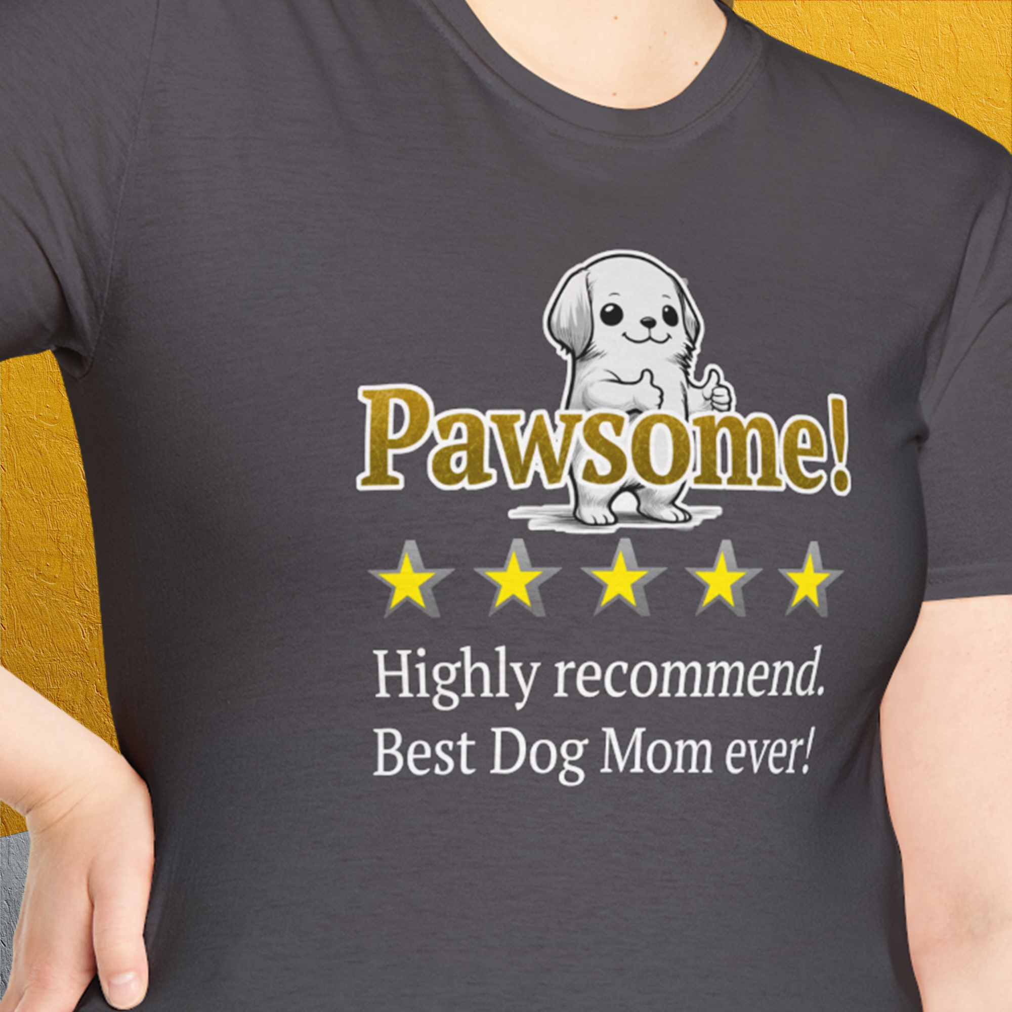 Dog Mom Series, Volume 10, Unisex T-Shirt-, Design by Dog Gang