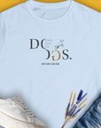 I Love Dogs - Series I, Volume 4, Women's T-Shirt-Light Blue. For dog lovers and dog owners. Design by Dog Gang