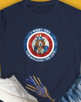 I Want You For Walking The Dog, Volume 1, Women's T-Shirt-Navy. A dog-themed Design from Dog Gang
