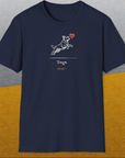 The Dog Gang Minimalistic Series I, Volume 3, Unisex T-Shirt-, a cool and stylish design with a funny saying from Dog Gang