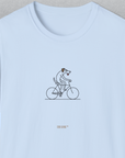 The Dog Gang Minimalistic Series I, Volume 4, Unisex T-Shirt-Light Blue. A perfect gift for dog lovers and dog owners. Design by Dog Gang