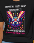 NFT Series, Volume 1, Unisex T-Shirt-. For dog lovers and dog owners. Design by Dog Gang