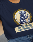 One Human Year = Ten Dog Years, Volume 2, Unisex T-Shirt- a cute Shirtdesign for dog lovers by Dog Gang