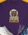 Unleash-Series (My Inner Party Dog), Volume 3, Women's T-Shirt-Purple, a cool and stylish design with a funny saying from Dog Gang