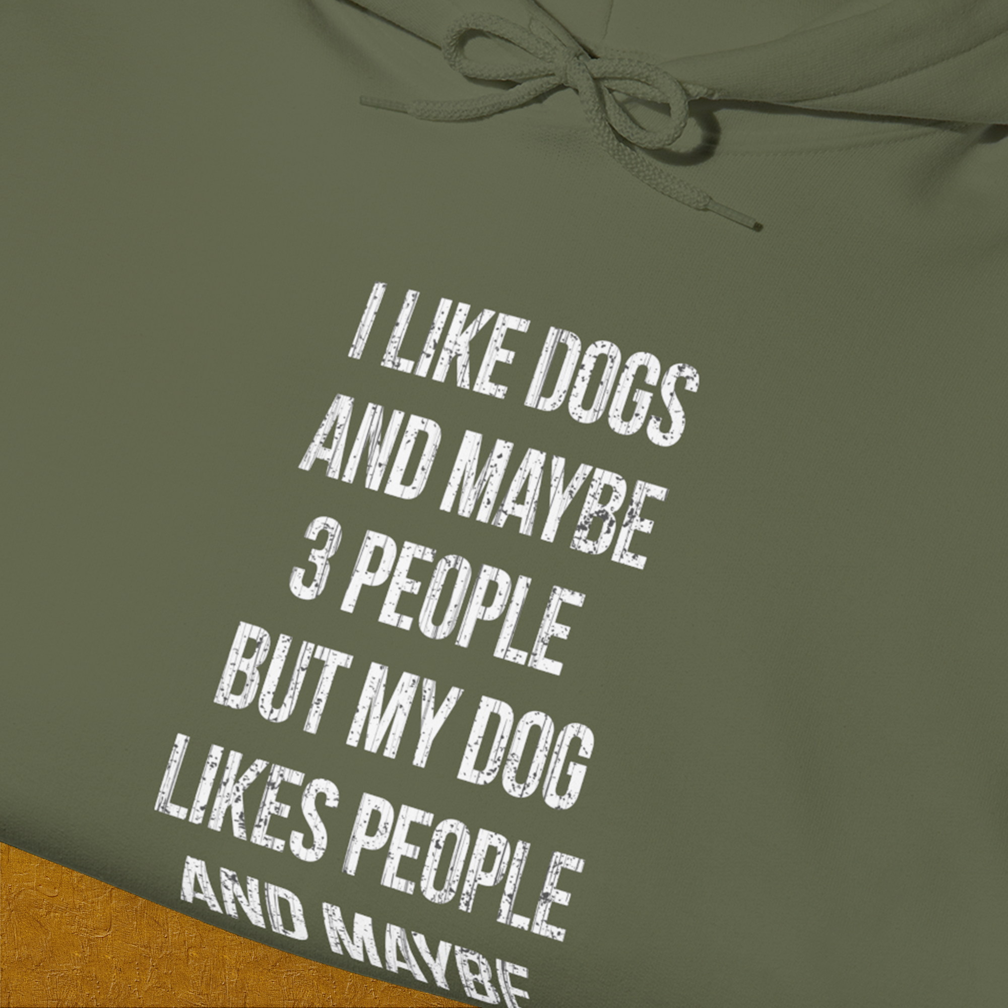I Like Dogs And Maybe 3 People..., Unisex Hoodie-humorous dog lover / dog owner Design by Dog Gang