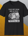 Cat Videos Series, Volume 1, Unisex T-Shirt funny dog print, Design by Dog Gang