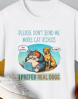 Cat Videos Series, Volume 2, Unisex T-Shirt-funny and stylish. A perfect gift for dog lovers. Shirtdesign by Dog Gang
