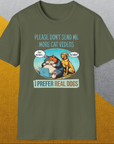 Cat Videos Series, Volume 2, Unisex T-Shirt funny dog print, Design by Dog Gang
