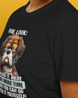 Go Fetch It Yourself Series, Volume 2, Unisex T-Shirt-funny dog lover Shirtdesign by Dog Gang