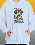 Go Fetch It Yourself Series, Volume 2, Unisex Hoodie-funny dog lover Shirtdesign by Dog Gang