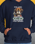 Go Fetch It Yourself Series, Volume 2, Unisex Hoodie-funny dog lover Shirtdesign by Dog Gang