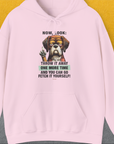 Go Fetch It Yourself Series, Volume 2, Unisex Hoodie- another funny dog lover Shirtdesign made by Dog Gang