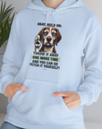 Go Fetch It Yourself Series, Volume 3, Unisex Hoodie-funny dog lover Shirtdesign by Dog Gang
