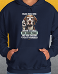Go Fetch It Yourself Series, Volume 3, Unisex Hoodie-funny dog lover Shirtdesign by Dog Gang
