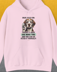 Go Fetch It Yourself Series, Volume 3, Unisex Hoodie- another funny dog lover Shirtdesign made by Dog Gang
