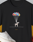 The Dog Gang Minimalistic Series I, Volume 2, Unisex T-Shirt-Black-Design made by Dog Gang