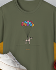 The Dog Gang Minimalistic Series I, Volume 2, Unisex T-Shirt-Military Green-Design made by Dog Gang