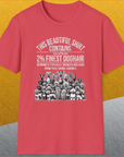 This Beautiful Shirt Contains Finest Dog Hair, Volume 5, Unisex T-Shirt funny dog print, Design by Dog Gang