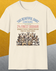 This Beautiful Shirt Contains Finest Dog Hair, Volume 6, Unisex T-Shirt funny dog print, Design by Dog Gang