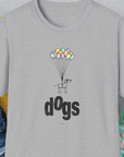 The Dog Gang Minimalistic Series II, Volume 1, Unisex T-Shirt-Sport Grey-funny dog lover Shirtdesign by Dog Gang