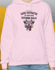 My Dog Is Easily Distracted By - Volume 4: Other Dogs Fetching Balls, Unisex Hoodie-, a fun and stylish design for dog lovers from Dog Gang