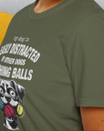 My Dog Is Easily Distracted By - Volume 4: Other Dogs Fetching Balls, Unisex T-Shirt-, Design by Dog Gang