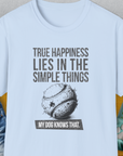 True Happiness Series One, Volume 1, Unisex T-Shirt-Light Blue-funny dog lover Shirtdesign by Dog Gang