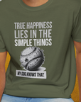 True Happiness Series One, Volume 1, Unisex T-Shirt-funny dog lover Design by Dog Gang
