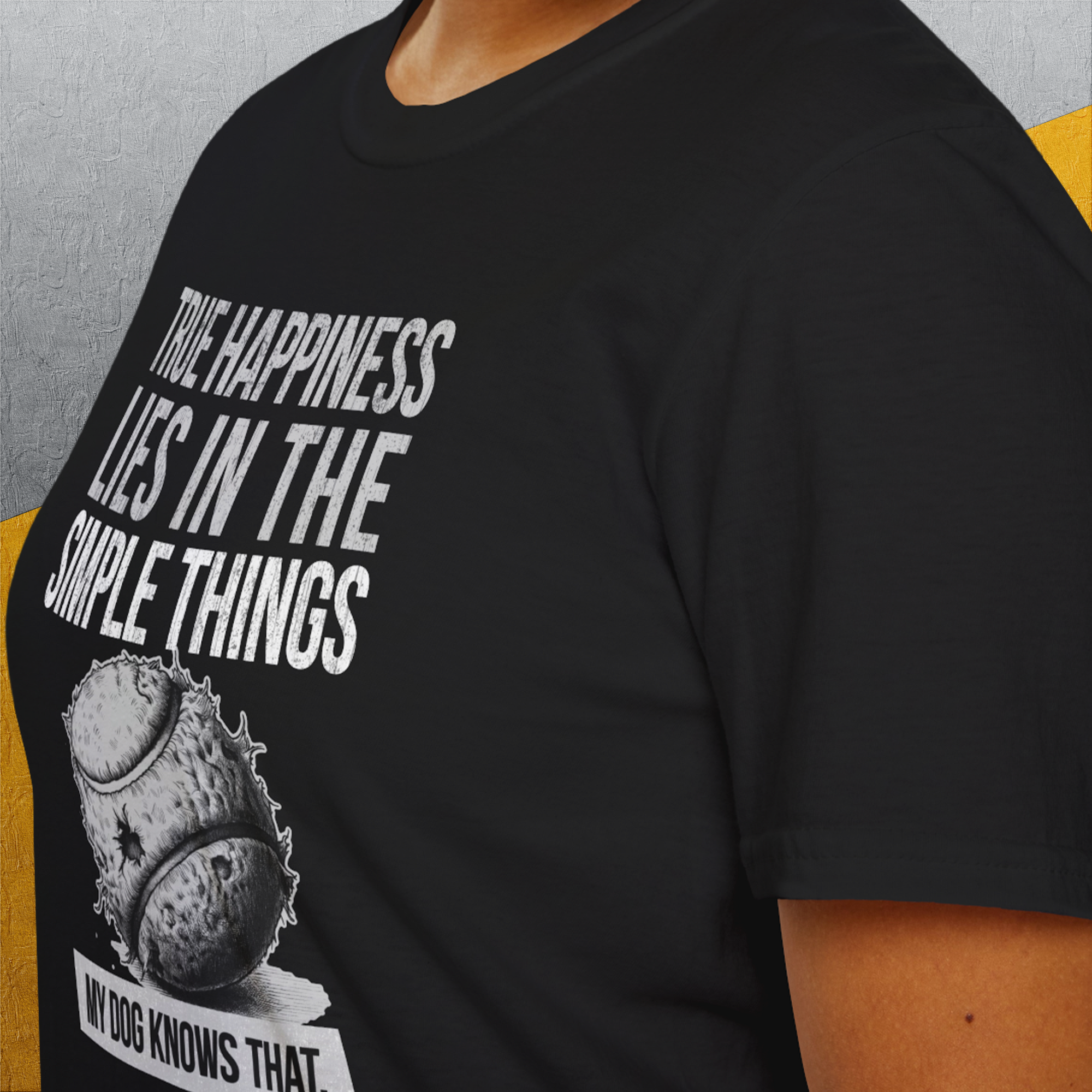 True Happiness Series One, Volume 1, Unisex T-Shirt-funny dog lover Shirtdesign by Dog Gang