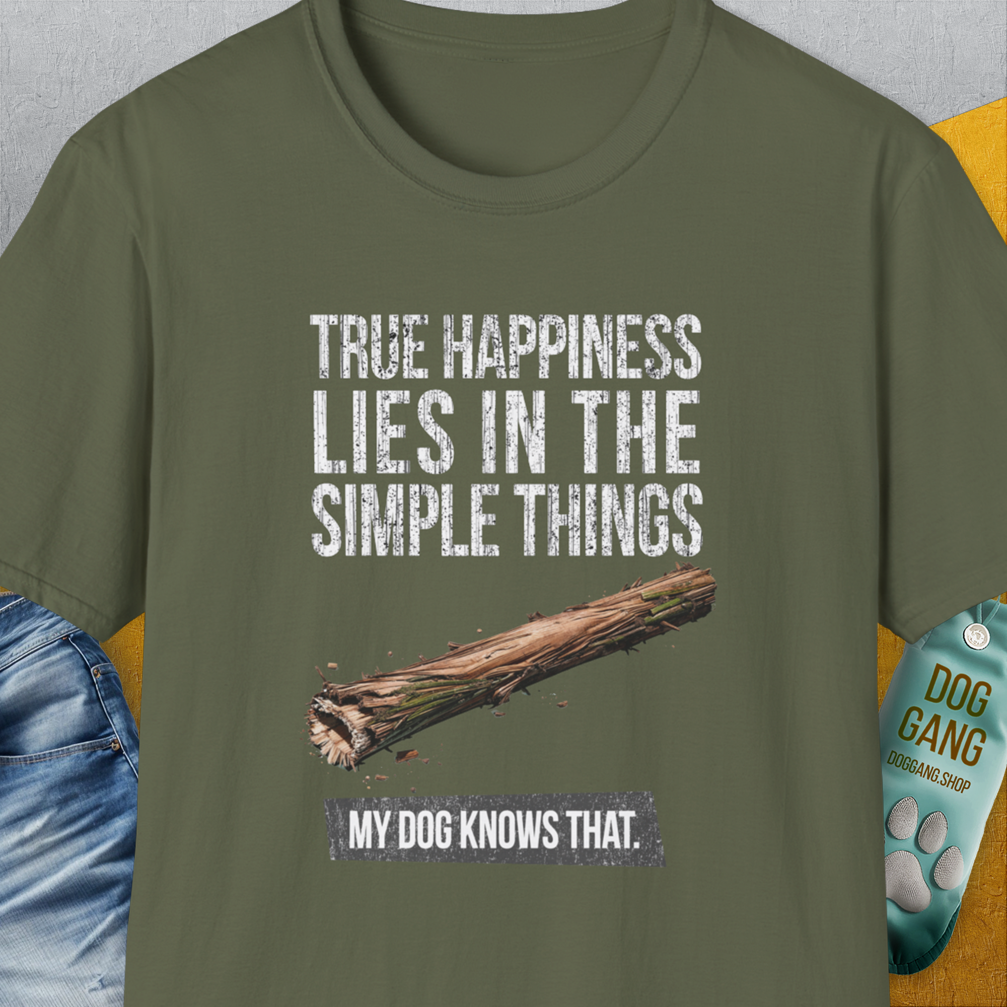 True Happiness Series One, Volume 2, Unisex T-Shirt-funny and stylish. A perfect gift for dog lovers. Shirtdesign by Dog Gang