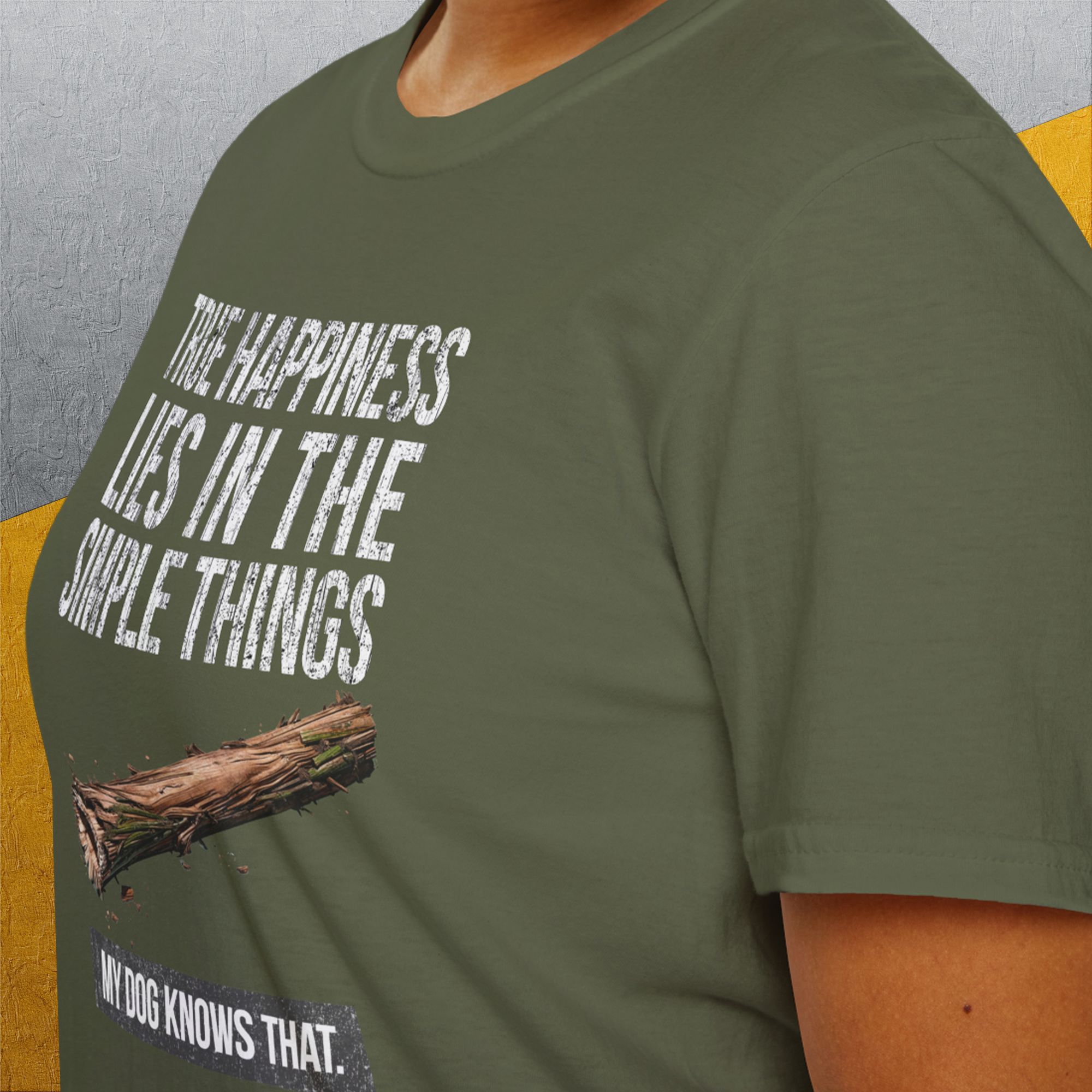 True Happiness Series One, Volume 2, Unisex T-Shirt-funny dog lover Shirtdesign by Dog Gang