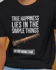 True Happiness Series One, Volume 2, Unisex T-Shirt-funny dog lover Design by Dog Gang