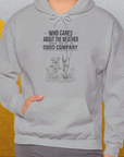 Who Cares About The Weather When You're In Good Company, Volume 2, Unisex Hoodie-funny dog lover Design by Dog Gang