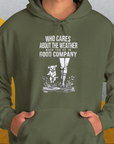 Who Cares About The Weather When You're In Good Company, Volume 2, Unisex Hoodie-funny dog lover Shirtdesign by Dog Gang