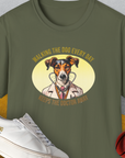 Walking The Dog Every Day Keeps The Doctor Away, Volume 2, Unisex T-Shirt- another funny dog lover Shirtdesign made by Dog Gang