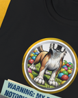 Warning: My Dog Is A Notorious Ball Thief, Volume 2, Unisex T-Shirt-. A dog-themed Design from Dog Gang