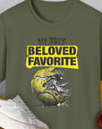 Beloved Favorite, Volume 1, Unisex T-Shirt-Military Green, Design by Dog Gang