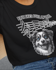 Blue Eyes Full Of Love, Volume 2 (Australian Shepherd), Unisex T-Shirt-, a fun and stylish design for dog lovers from Dog Gang