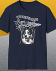 Blue Eyes Full Of Love, Volume 3 (Border Collie), Unisex T-Shirt-. A dog-themed Design from Dog Gang