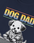 Dog Dad Series, Volume 2, Unisex T-Shirt-. For dog lovers and dog owners. Design by Dog Gang