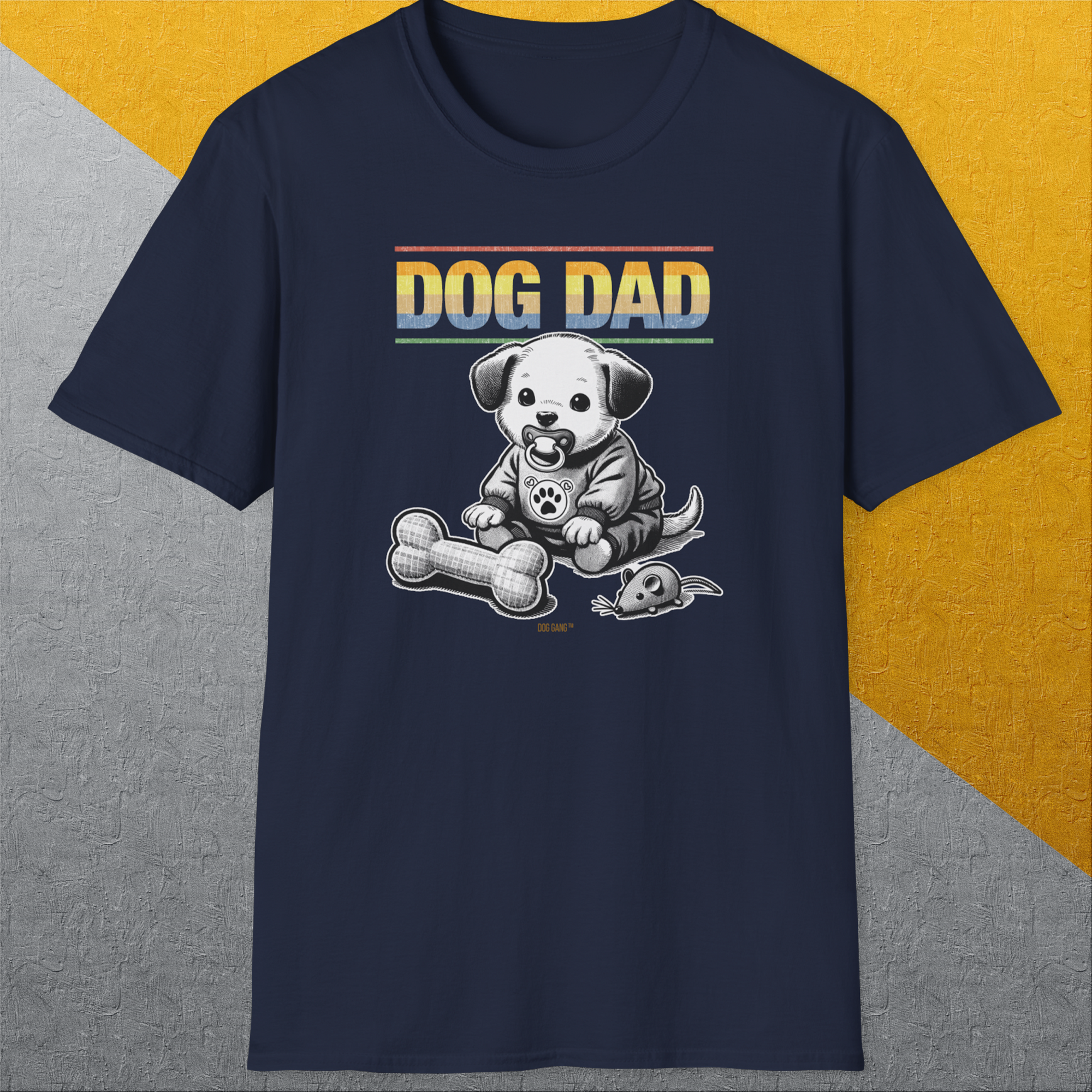 Dog Dad Series, Volume 2, Unisex T-Shirt-. A dog-themed Design from Dog Gang