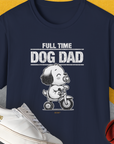 Dog Dad Series, Volume 3, Unisex T-Shirt-Navy, Design by Dog Gang