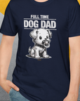 Dog Dad Series, Volume 4, Unisex T-Shirt-, Design by Dog Gang