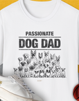 Dog Dad Series, Volume 5, Unisex T-Shirt-White, a cool and stylish design with a funny saying from Dog Gang