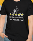 Dog Dad Series, Volume 9, Unisex T-Shirt-, Design by Dog Gang