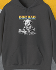 Dog Dad Series, Volume 2, Unisex Hoodie-Dark Heather, a cool and stylish design with a funny saying from Dog Gang