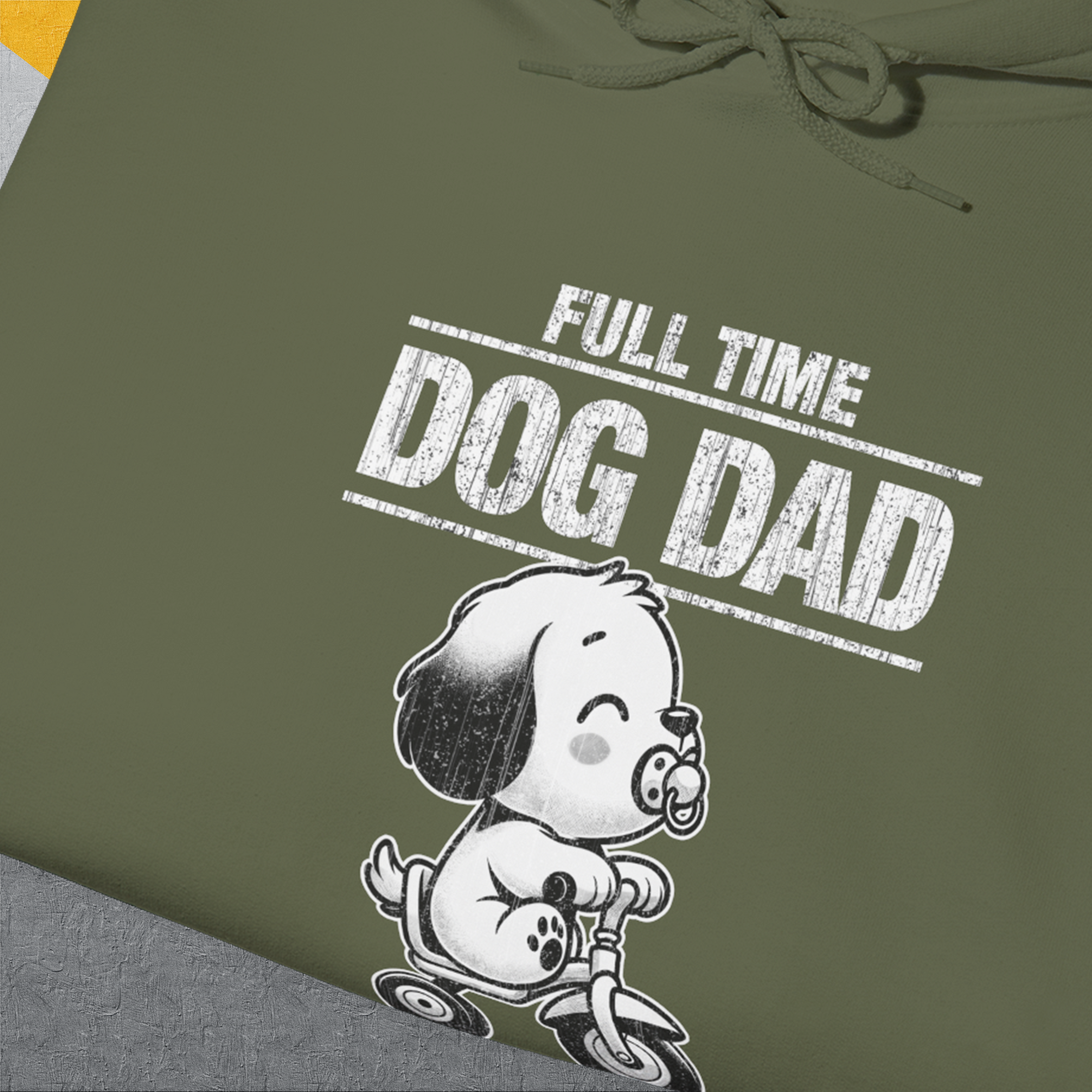 Dog Dad Series, Volume 3, Unisex Hoodie-. For dog lovers and dog owners. Design by Dog Gang